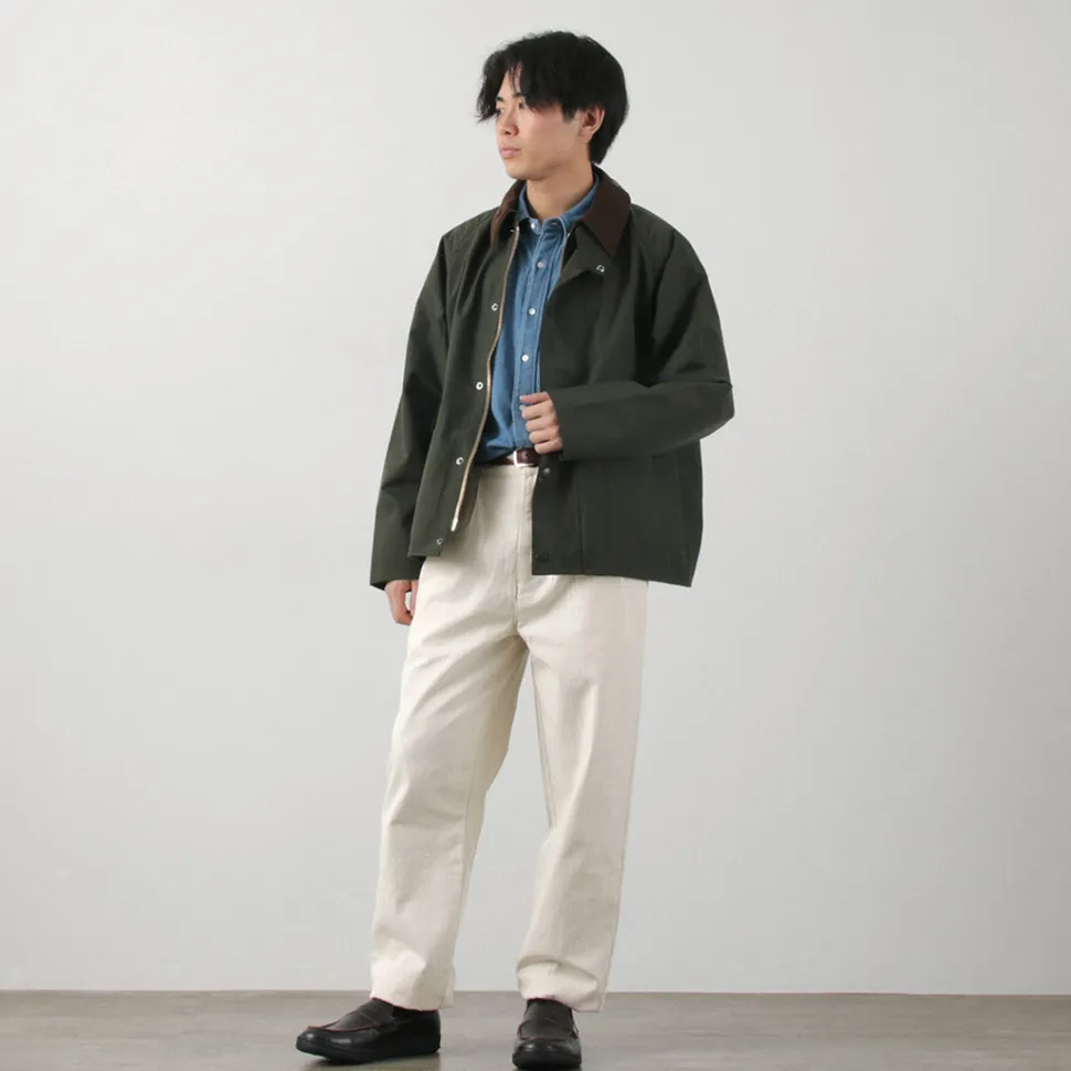 PARAGES / Double Pleated Pants Cotton