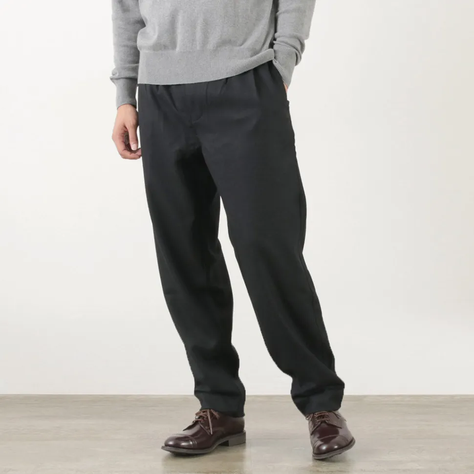 PARAGES / Double Pleats Wool Pants