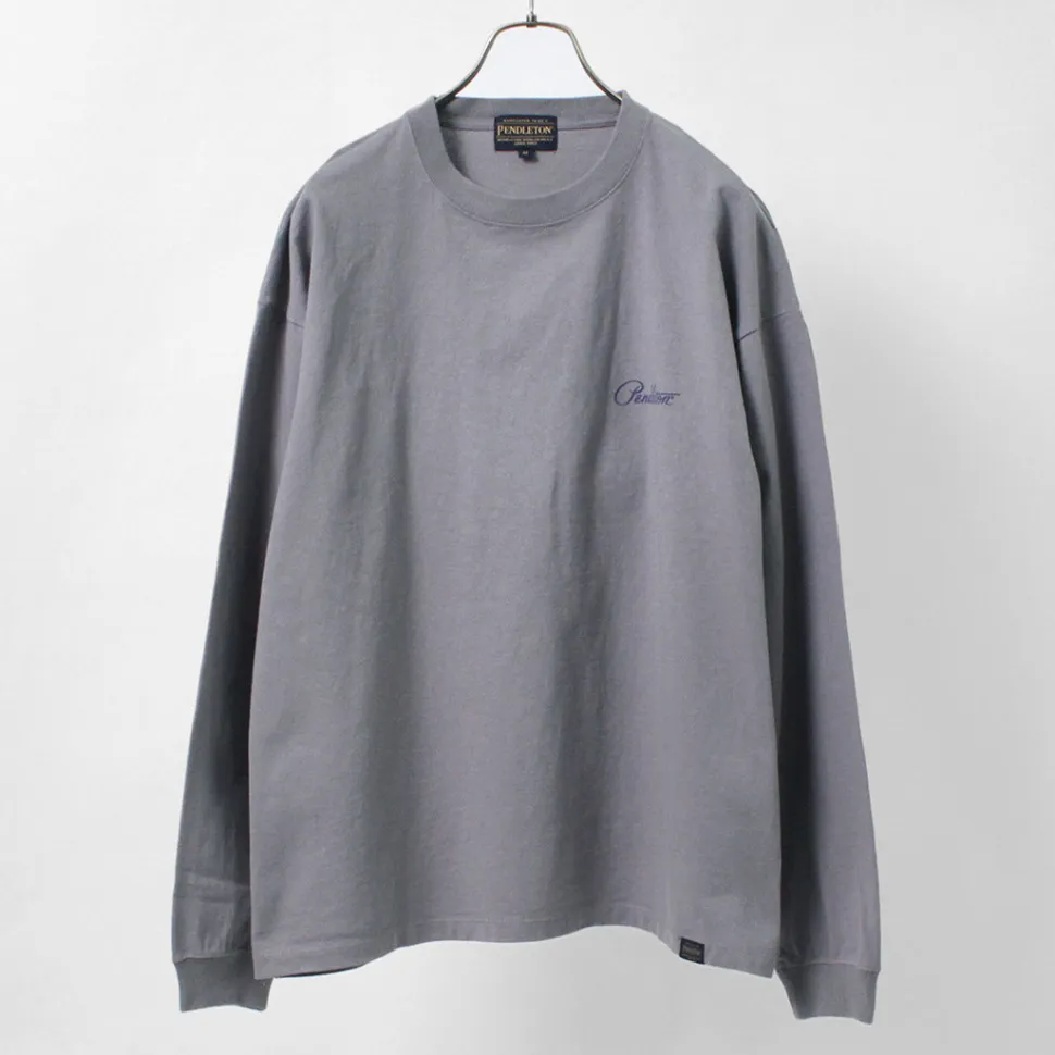 PENDLETON / Back Print Long Sleeve T-Shirt