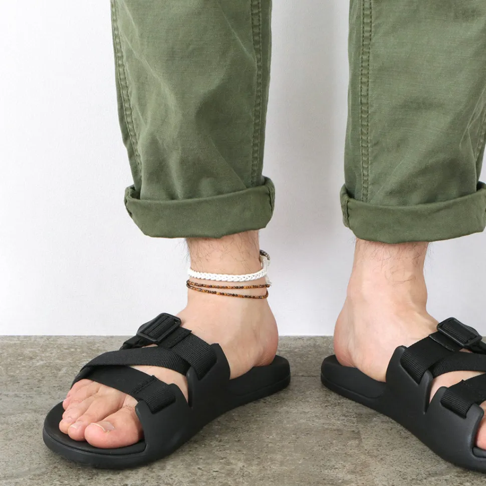 PHADUA / Braided 1.5mm Leather Anklet