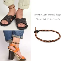 PHADUA / Braid Wax Cord Anklet