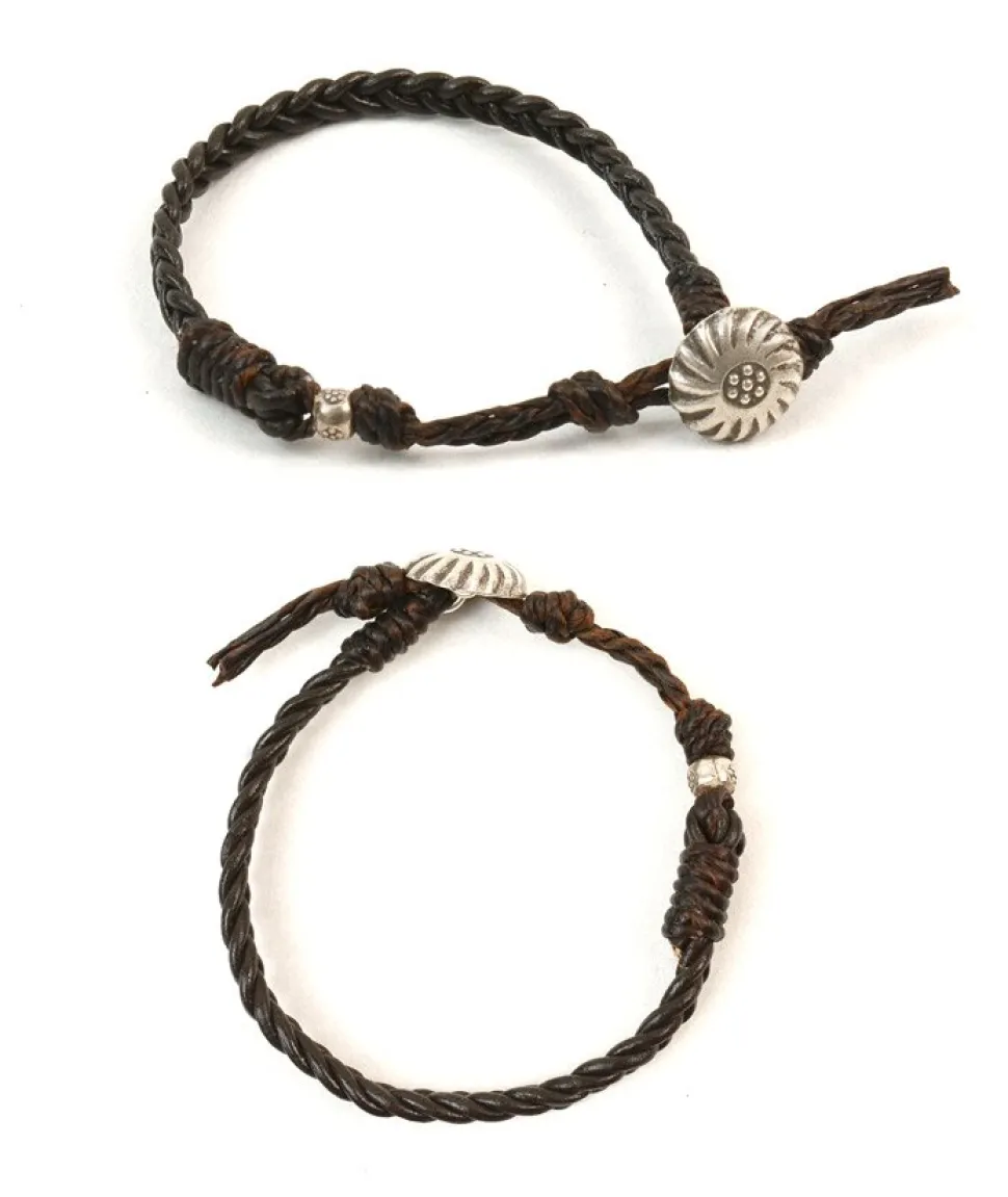 PHADUA / Braydid 1.5mm Leather Single Wrap Bracelet