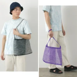 PHADUA / Fishnet Shoulder Mesh Bag