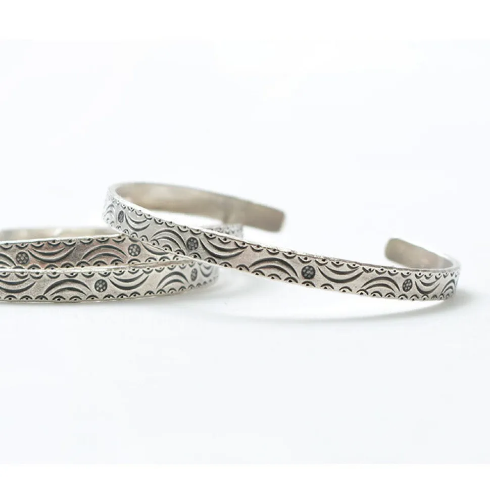 PHADUA / Karen silver bangle/7919