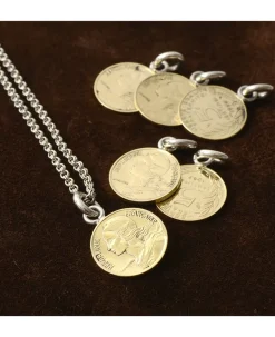 PHADUA / Old Coin Pendant Top FRANCE5