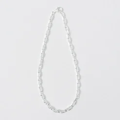 PHADUA / Semi solid anchor chain anklet 925 silver