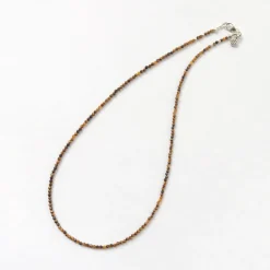 PHADUA / Tiger Eye (2mm) Cut Beads Necklace/Anklet