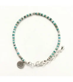 PHADUA / Turquoise and Shell Anklet