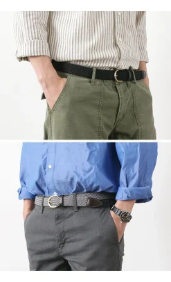 PITTI PELLE / Braided Belt