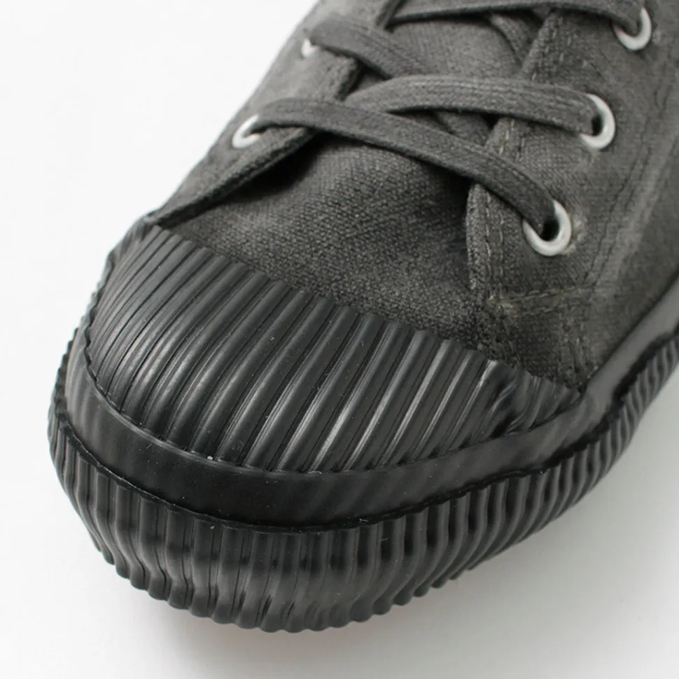PRAS / Shellcap Low in Sumi Hand Dyedsneaker