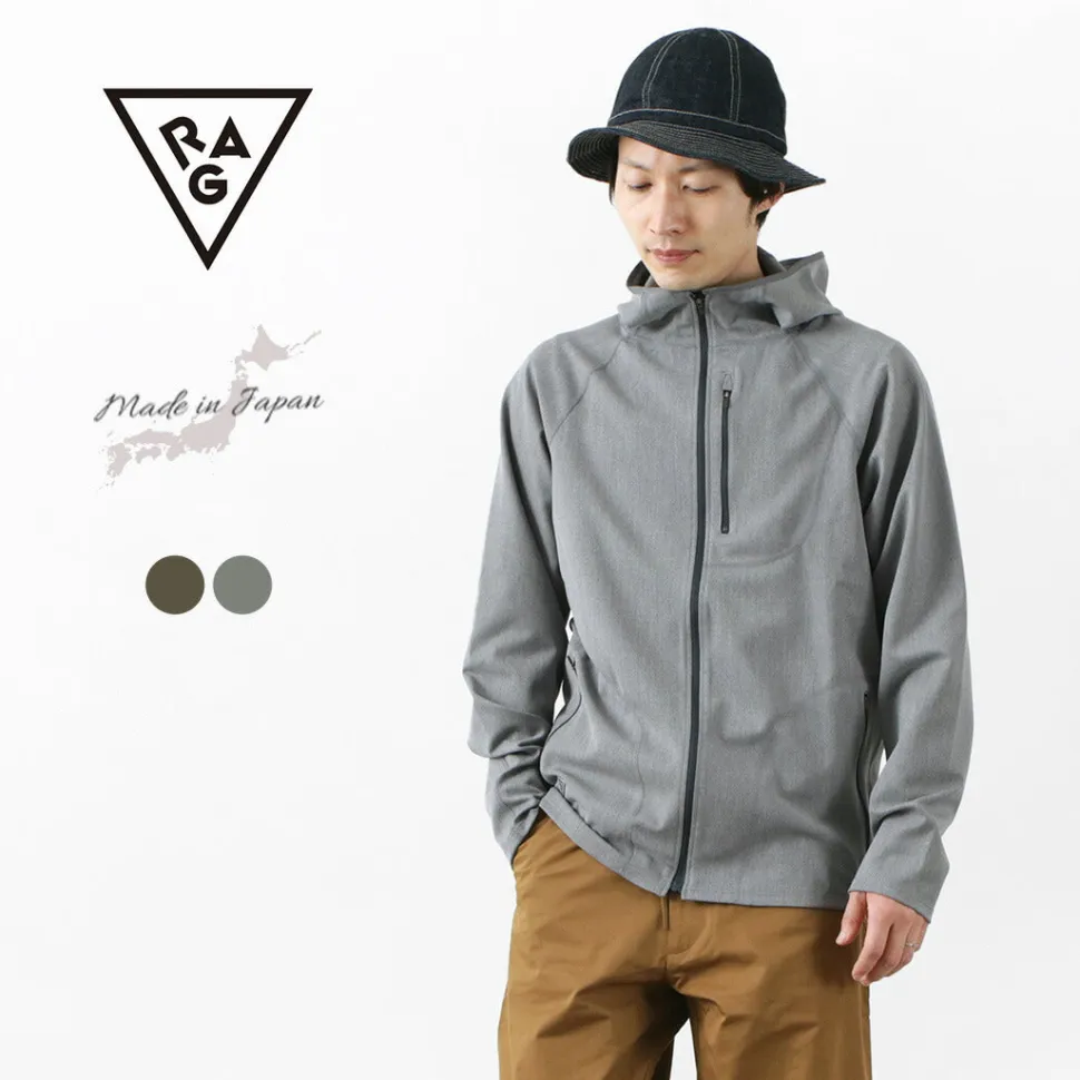 RAG / Anytime Zip Hoodie Flat Seamless
