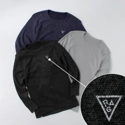 RAG / Heat System Crew Neck Long Sleeve T-Shirt