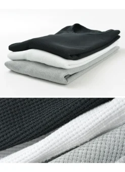 RAG / Quick Dry Waffle Flatseema Half Sleeve T-Shirt