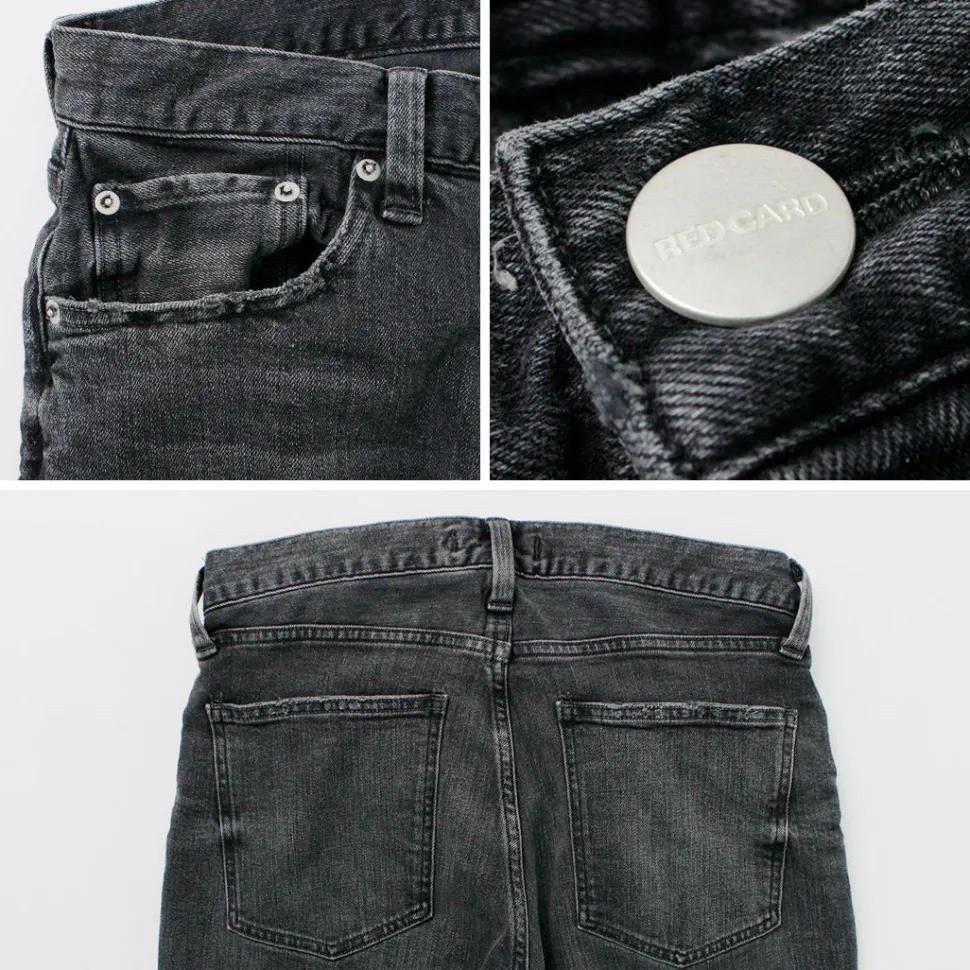 RED CARD / Rhythm Slim Tapered Stretch Denim Pants
