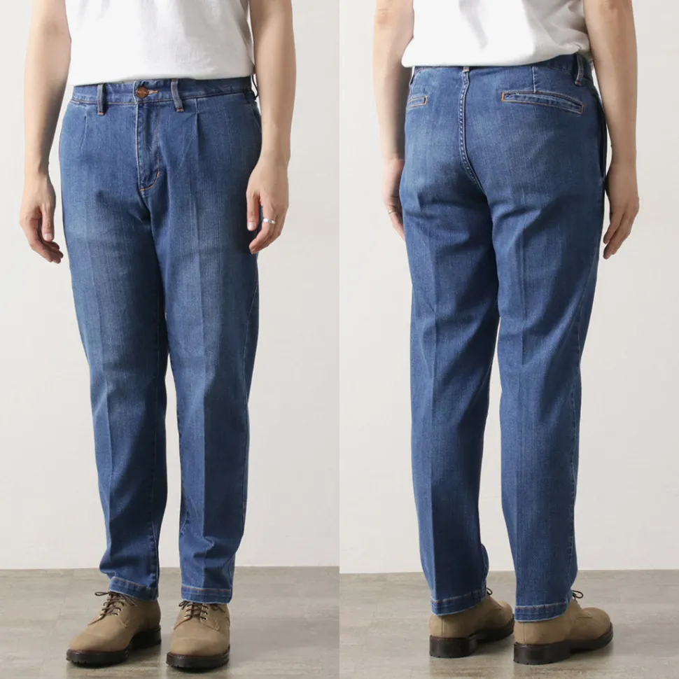 RED CARD / Slack - denim slacks