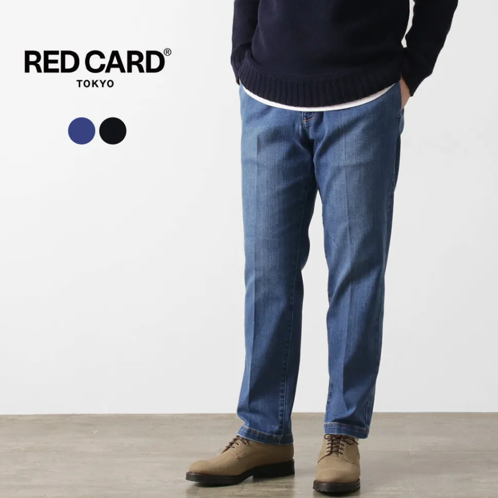 RED CARD / Slack - denim slacks