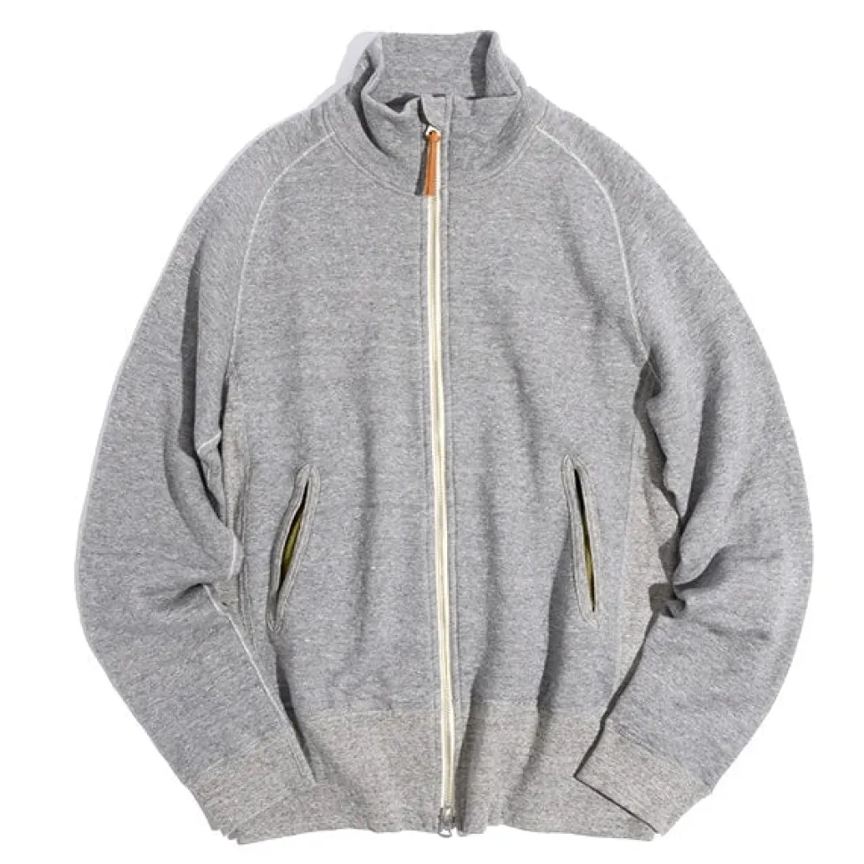RE MADE IN TOKYO JAPAN / Classic sweatshirt stand-up collar blouson