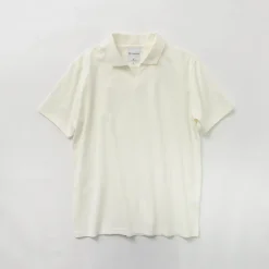 RE MADE IN TOKYO JAPAN / Dress Organic Cotton Skipper Polo Shirt