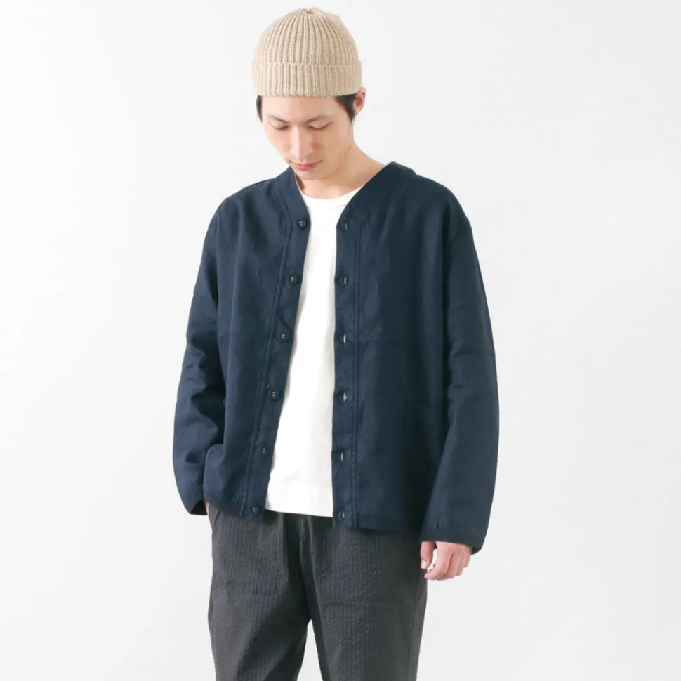 RE MADE IN TOKYO JAPAN / French Linen Cardigan