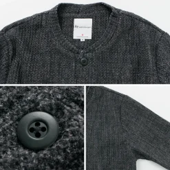 RE MADE IN TOKYO JAPAN / Glen Check Fleece Cardigan