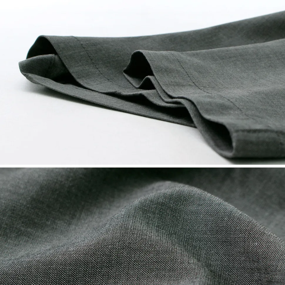 RE MADE IN TOKYO JAPAN / High Twist Tro Dress Easy Slacks