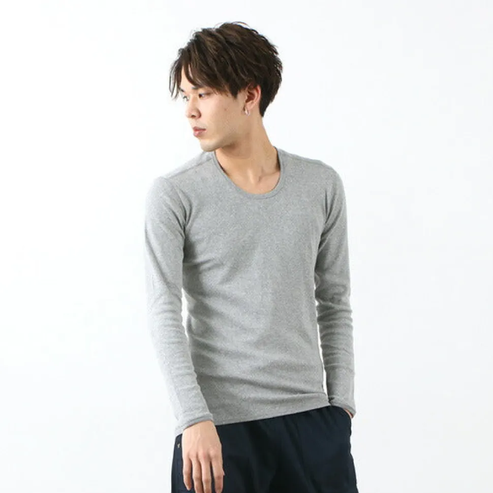 RE MADE IN TOKYO JAPAN / Long Sleeve Perfect Innerwear U Neck
