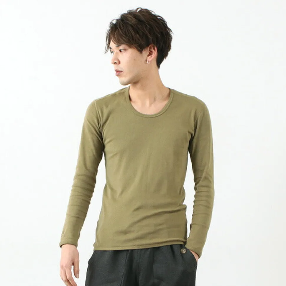 RE MADE IN TOKYO JAPAN / Long Sleeve Perfect Innerwear U Neck