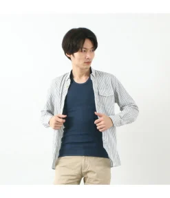 RE MADE IN TOKYO JAPAN / Perfect Inner Half Sleeve U-Neck