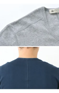 RE MADE IN TOKYO JAPAN / Perfect Inner Half Sleeve U-Neck