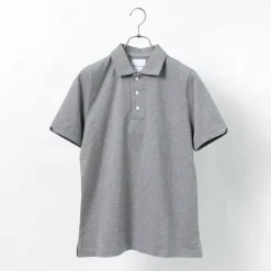 RE MADE IN TOKYO JAPAN / SUVIN GOLD COTTON KNIT SHIRT