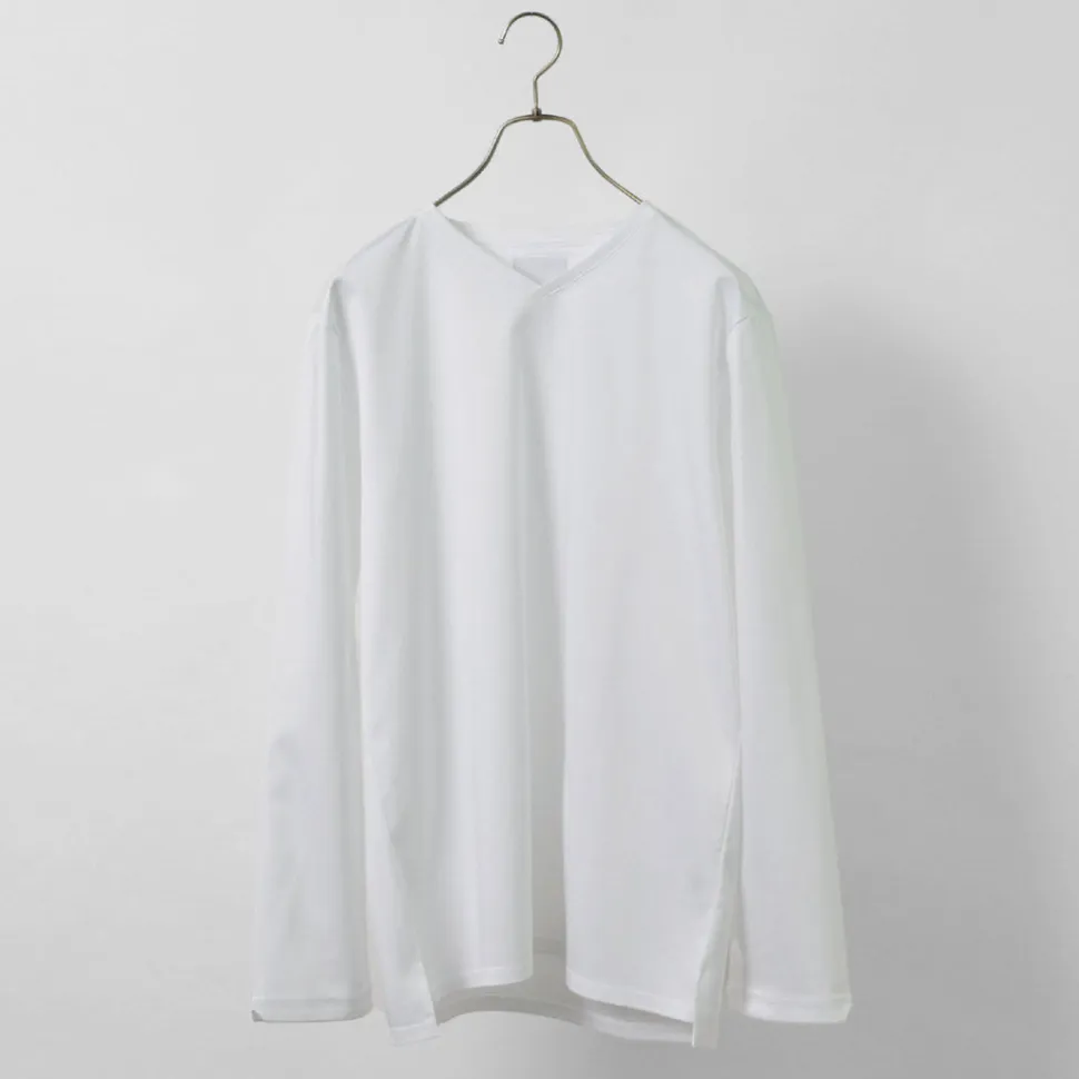 RE MADE IN TOKYO JAPAN / Tokyo Made V-Neck Long Sleeve Dress T-Shirt 5721A-CT