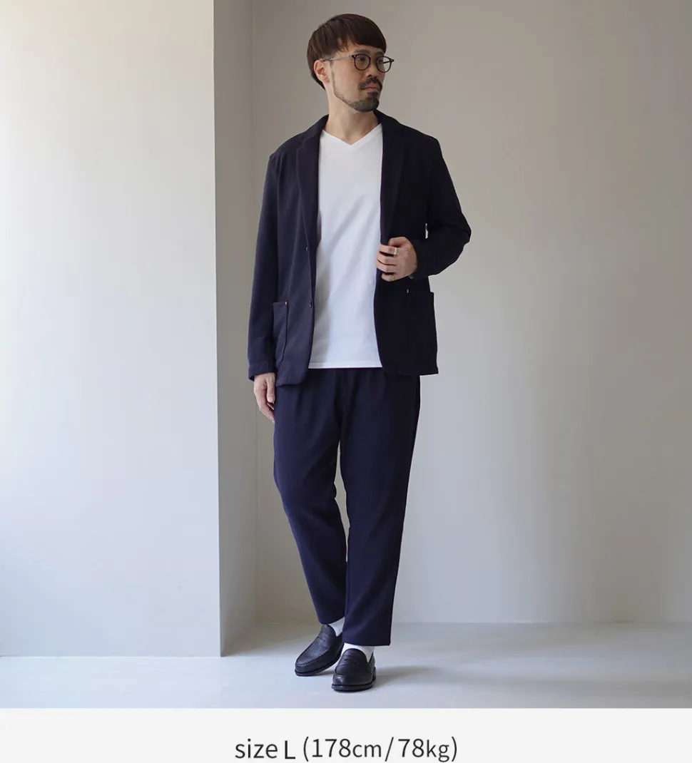 RE MADE IN TOKYO JAPAN / Tokyo Made V-Neck Long Sleeve Dress T-Shirt 5721A-CT