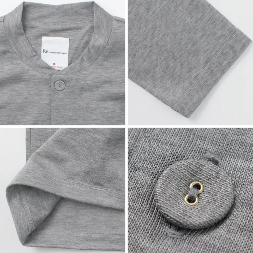 RE MADE IN TOKYO JAPAN / Viscose knit crew neck Cardigan