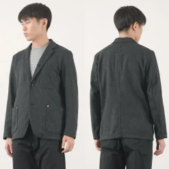RE MADE IN TOKYO JAPAN / Wool Cashmere Kersey Coverall Jacket