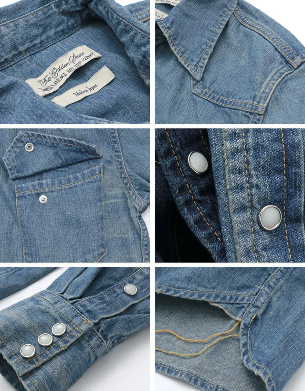 REMI RELIEF / Denim Western Shirt