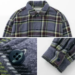 REMI RELIEF / Jazz Check Wide SHIRT CPO Shirt Jacket