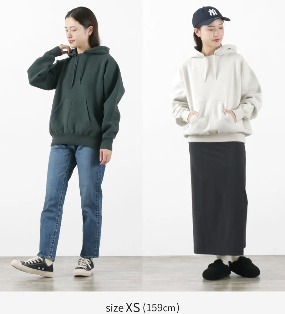 REMI RELIEF / Jazz Nep Raised Lined Hoodie with Rear Back Hoodie