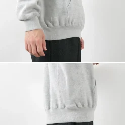 REMI RELIEF / Jazz Nep Raised Lined Hoodie with Rear Back Hoodie