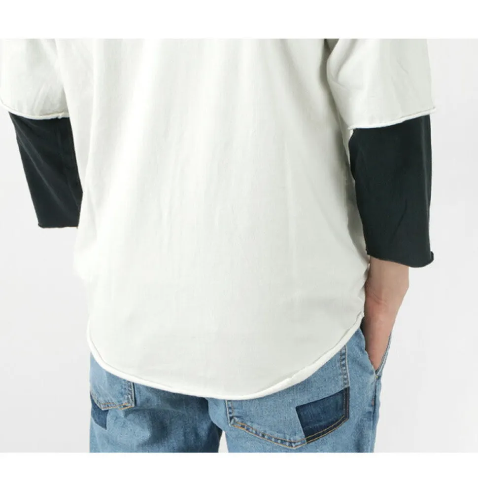 REMI RELIEF / Jersey Grunge 7/10 Sleeve T-Shirt