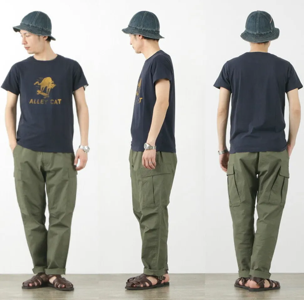 REMI RELIEF / LW processed T-shirt (ALLEY CAT)