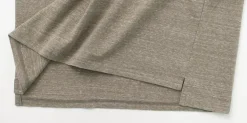 REMI RELIEF / Melange jersey short sleeve henley neck pocket T-shirt