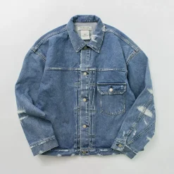 REMI RELIEF / 14OZ DENIM 1st JKT (repaired)