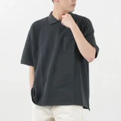 REMI RELIEF / 16/- raffia seed stitch T-Shirt