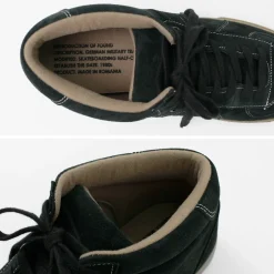 REPRODUCTION OF FOUND / German military trainers half cut shrink leather Sneaker