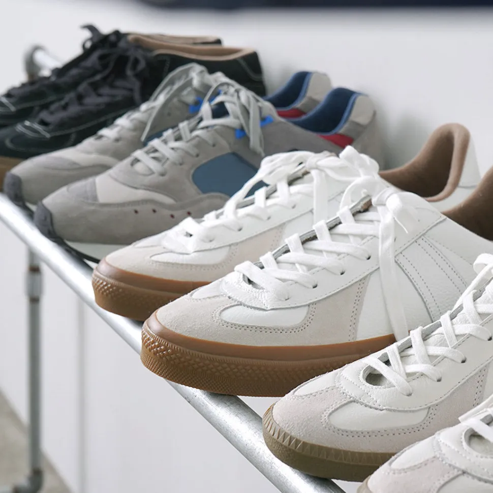 REPRODUCTION OF FOUND / German military trainers Shrink leather Sneaker