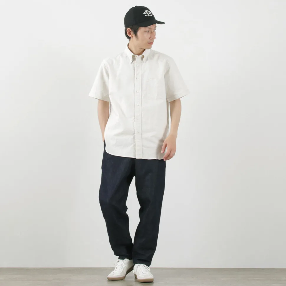 ROCOCO / American Oxford S/S Classic Button Down Shirt