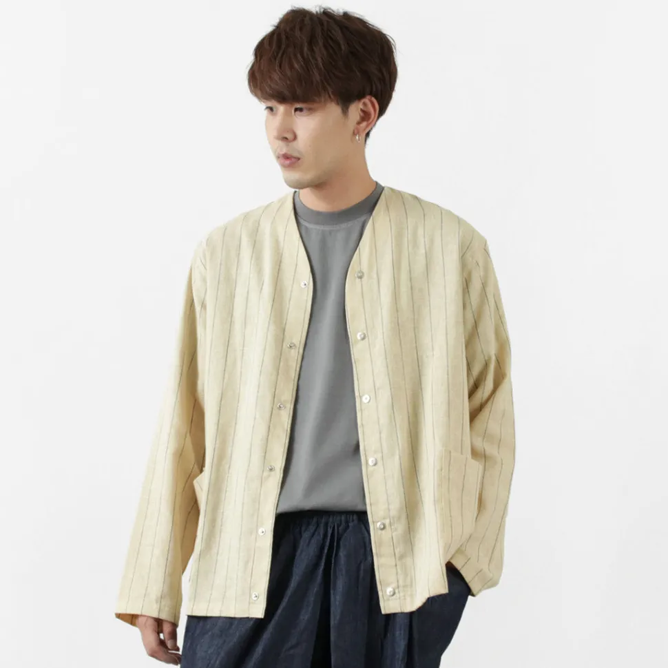 ROCOCO / Linen cardigan