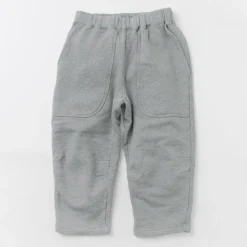ROCOCO / Loopwheel knit sweatshirt cropped trousers