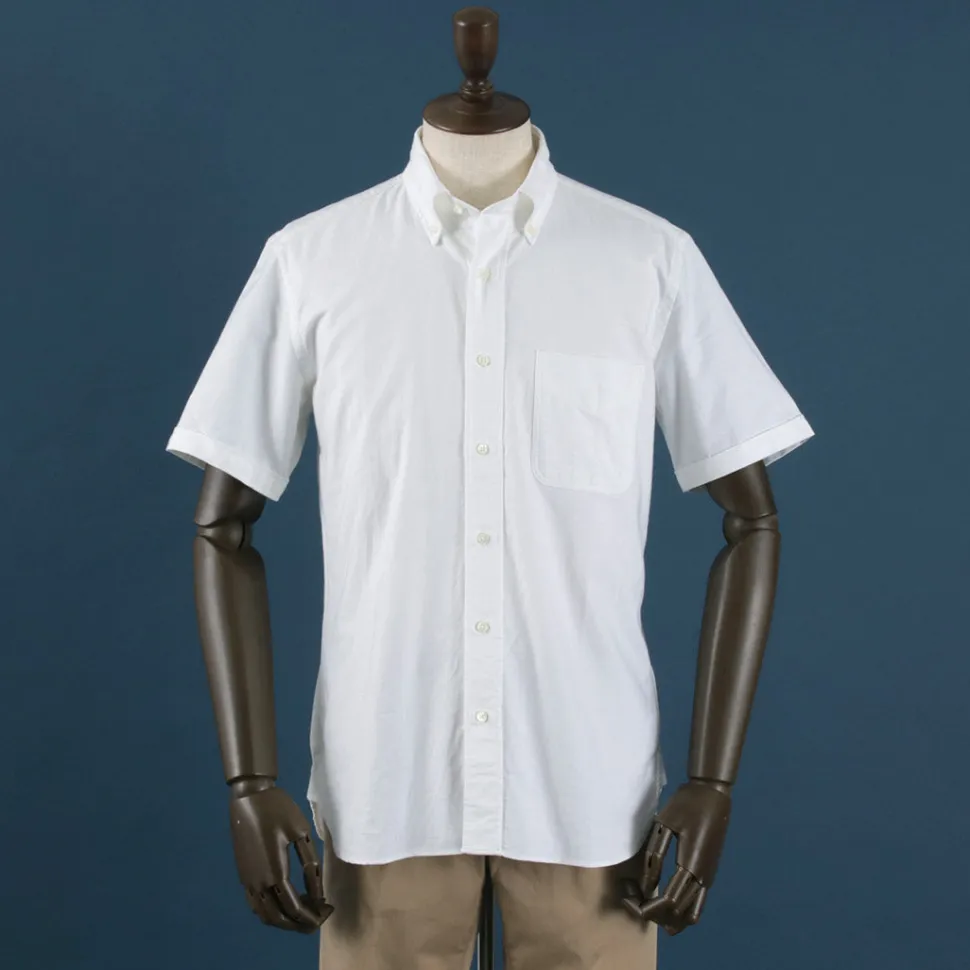 ROCOCO / Premium Oxford Short Sleeve Button Down Shirt