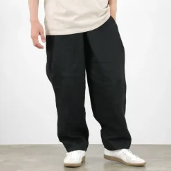 ROCOCO / Vintage Linen Wide Tucked Easy Pants